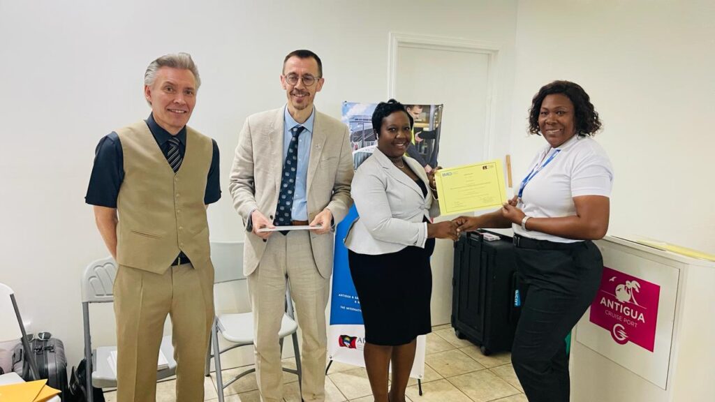 ANTIGUA CRUISE PORT COLLABORATES WITH IMO AND ADOMS FOR PORT SECURITY WORKSHOP