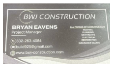 BWJ Construction logo